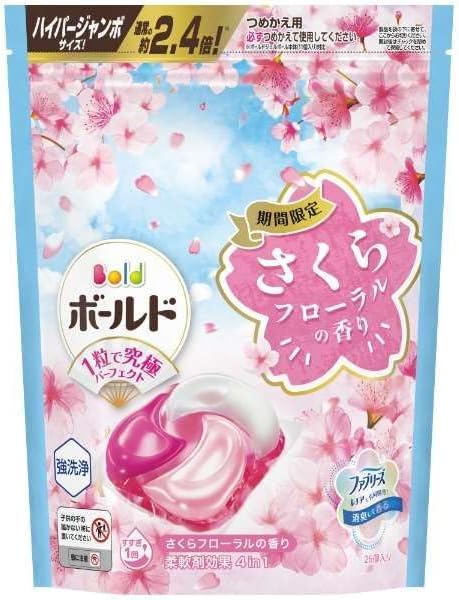 Amazon.co.jp: ボールド ジェルボール4D スプリングさくらフローラルの